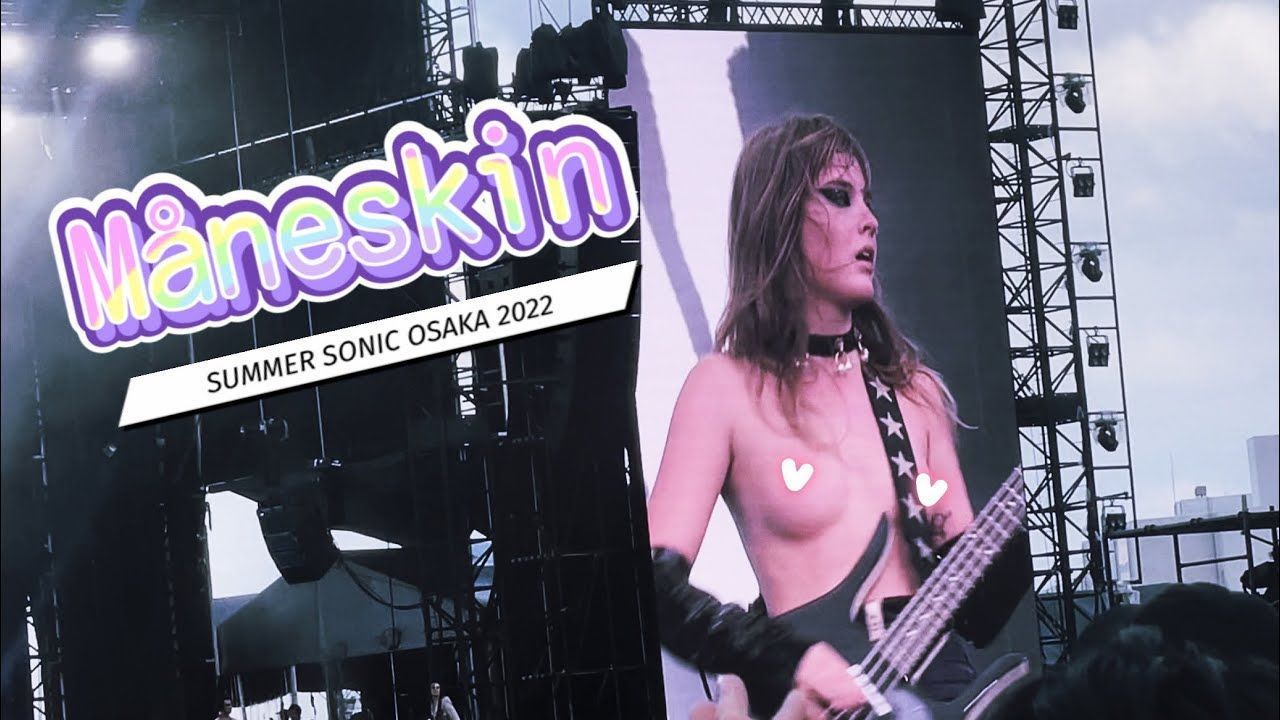 Måneskin - Live In Summer Sonic Osaka 2022