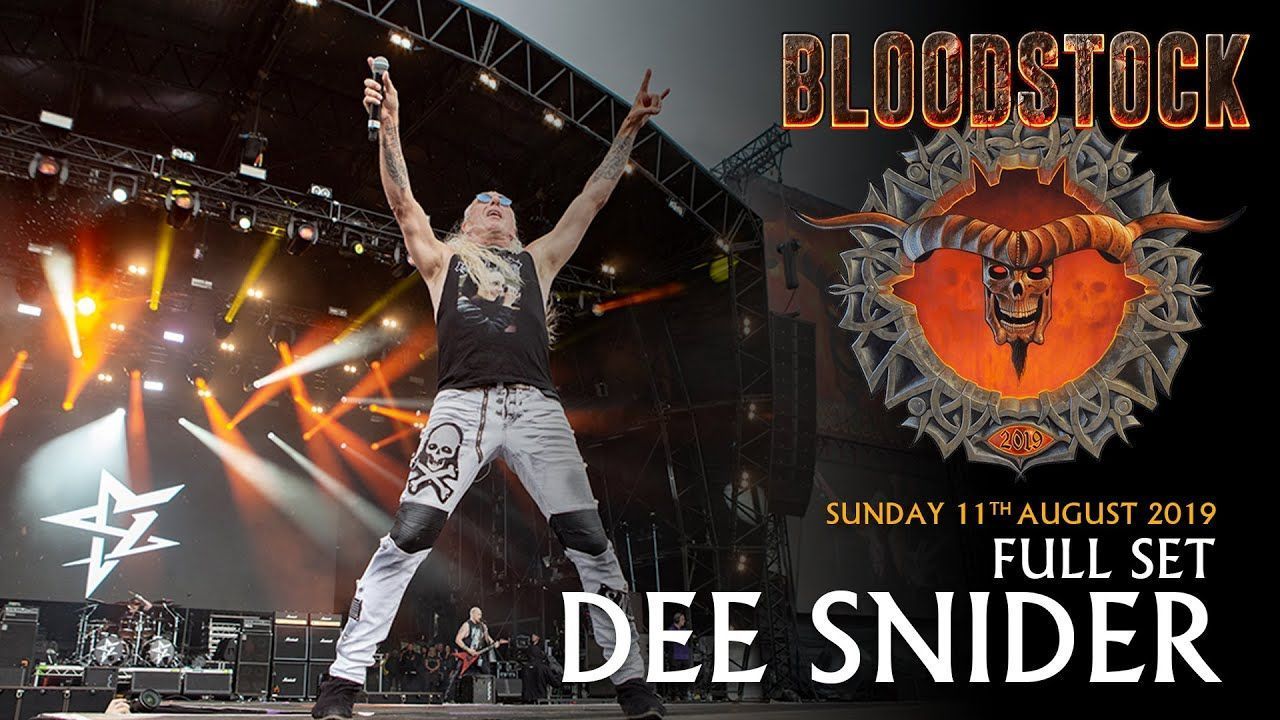 Dee Snider - Live at Bloodstock 2019
