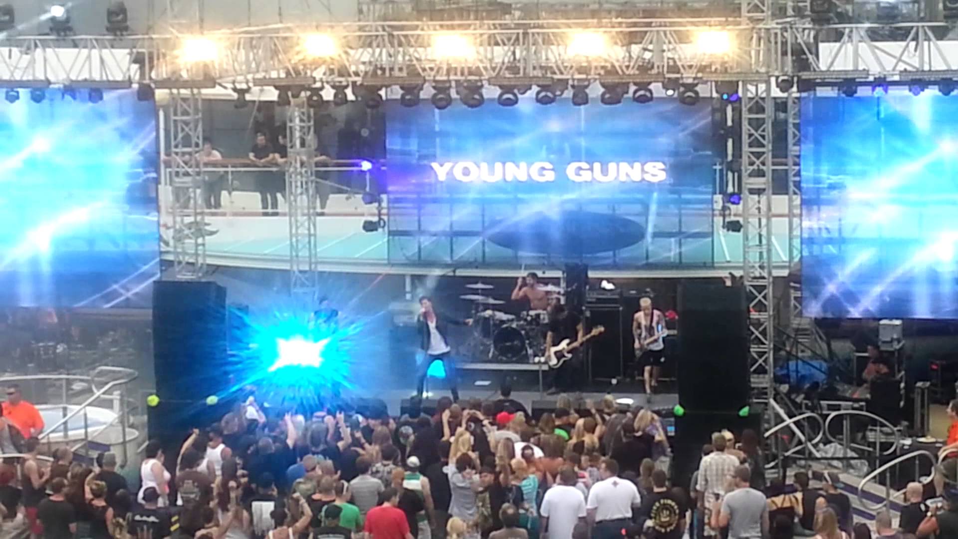 Young Guns - Shiprocked 2014, live music