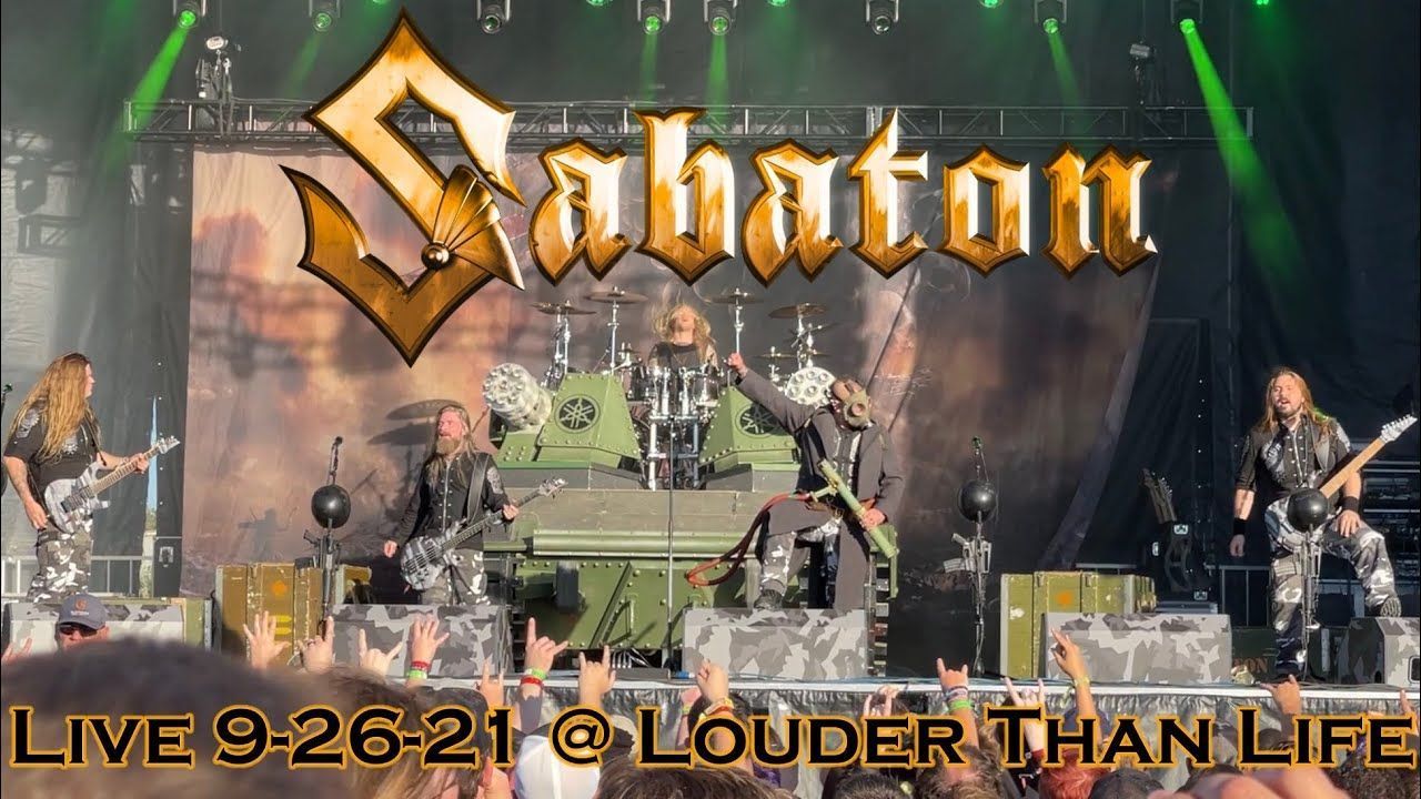 Sabaton - Live at Louder Than Life Festival 2021