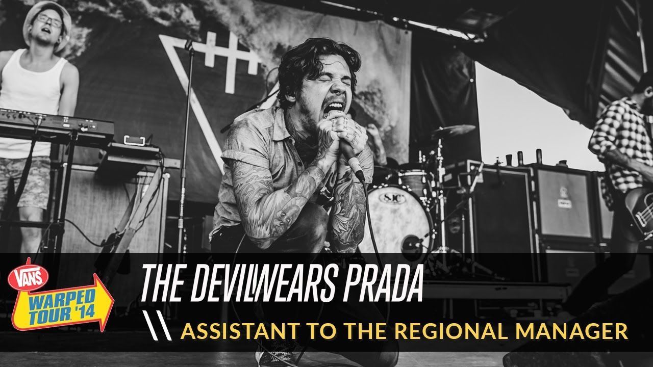 The Devil Wears Prada - Assistant to the Regional Manager (Live 2014 Vans Warped Tour)