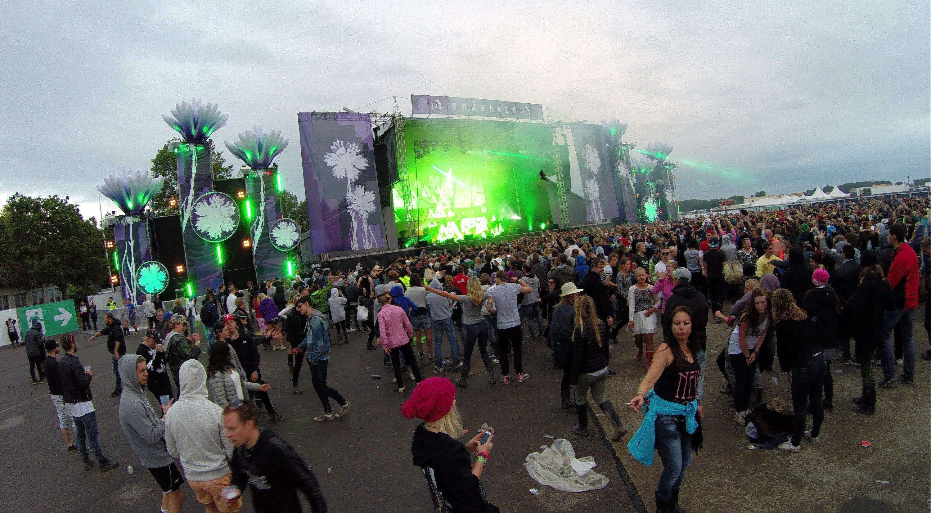 Blasterjaxx Live @Bråvalla Festival 2014 | Full Set | GoPro