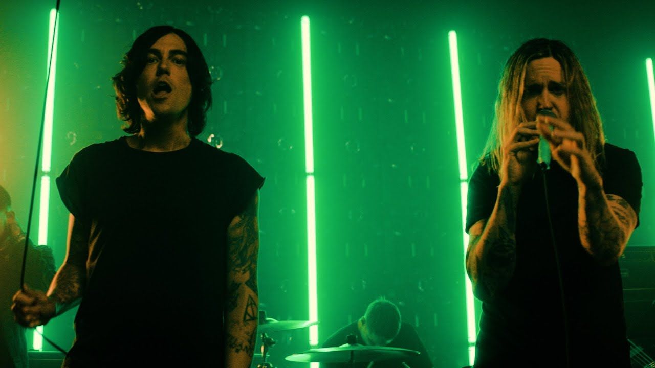 Sleeping With Sirens ft. Spencer Chamberlain - Crosses (Official)