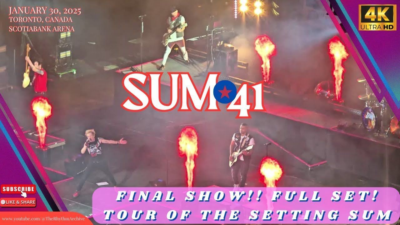 Sum 41 - Live In Toronto (Last Live Show 2025)
