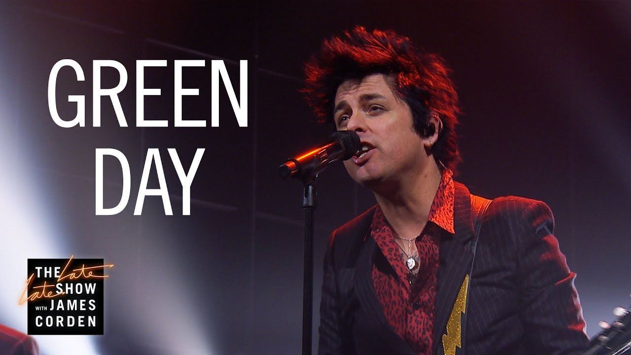 Green Day - Oh Yeah! (Live at The Late Late Show)