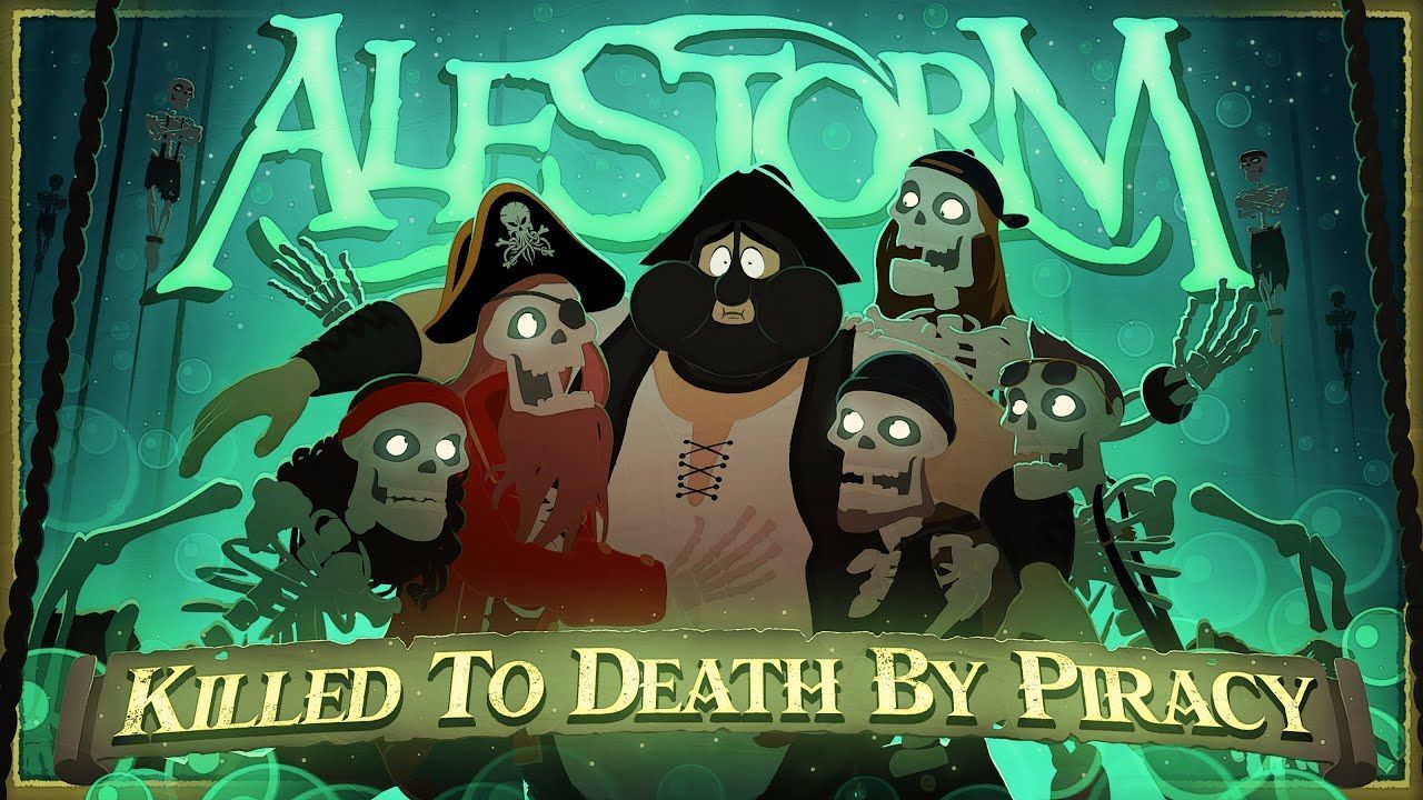 Alestorm - Killed To Death By Piracy (Official)