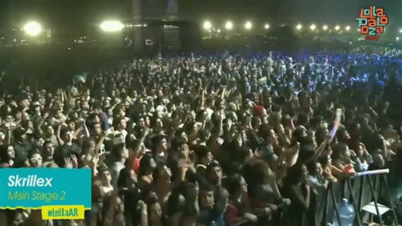 Skrillex Lollapalooza Argentina 2015+descarga en mp3