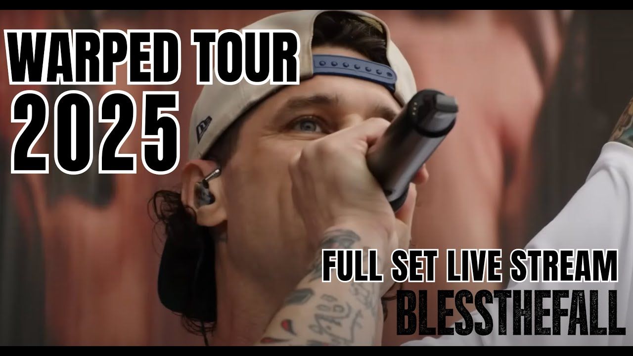 Blessthefall - Live at Vans Warped Tour DC 2025
