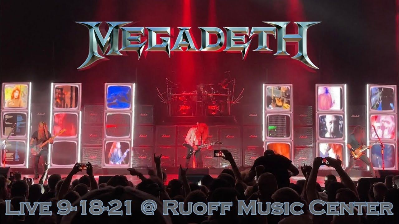 Megadeth - Live in Noblesville 2021 (The Metal Tour Of The Year)
