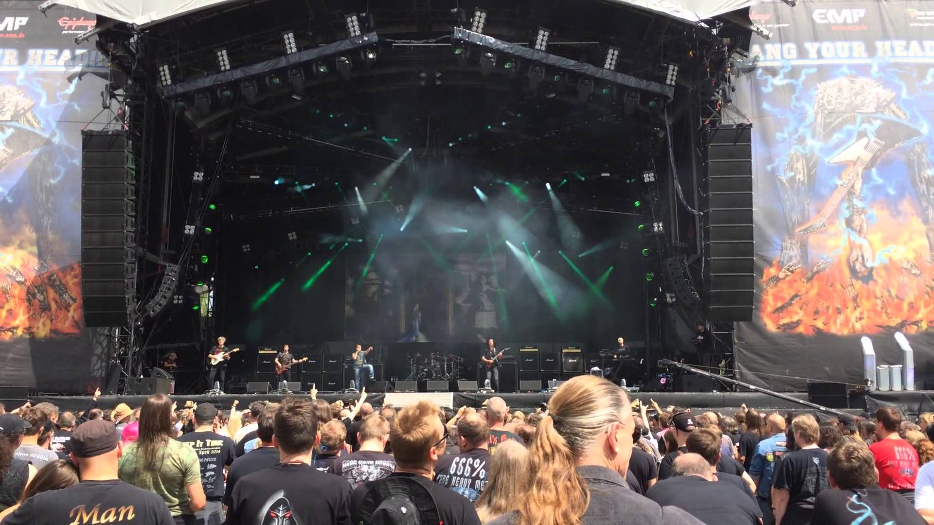 Warlord - Deliver Us From Evil live - Bang Your Head Festival 2014