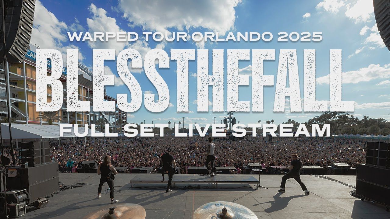 Blessthefall - Live at Vans Warped Tour Orlando 2025