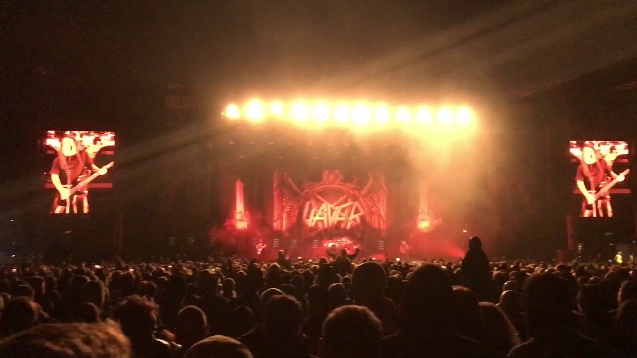 Slayer raining blood at Copenhell 2017