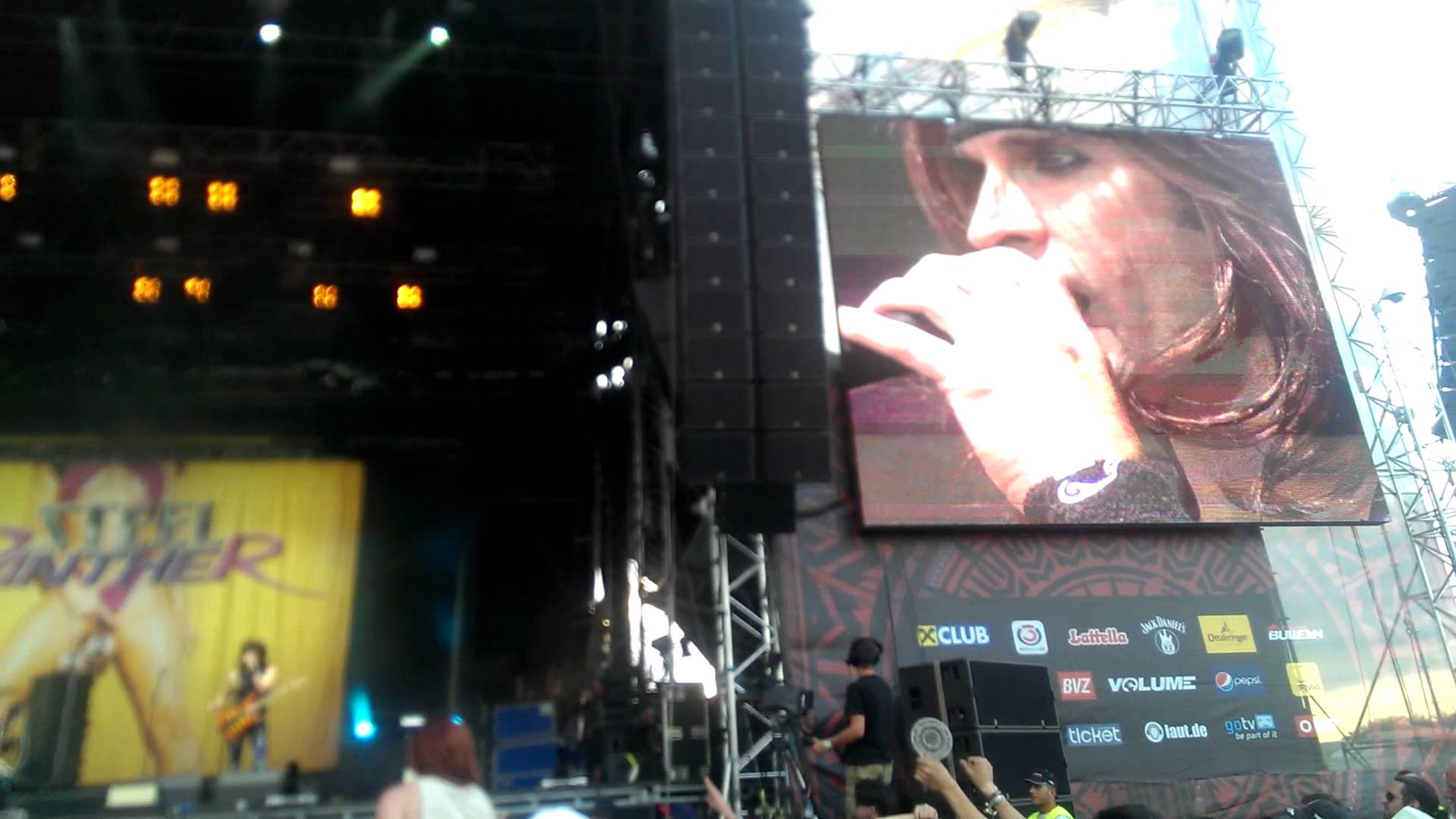 Steel Panther - Some Fun live @ Nova Rock 2014