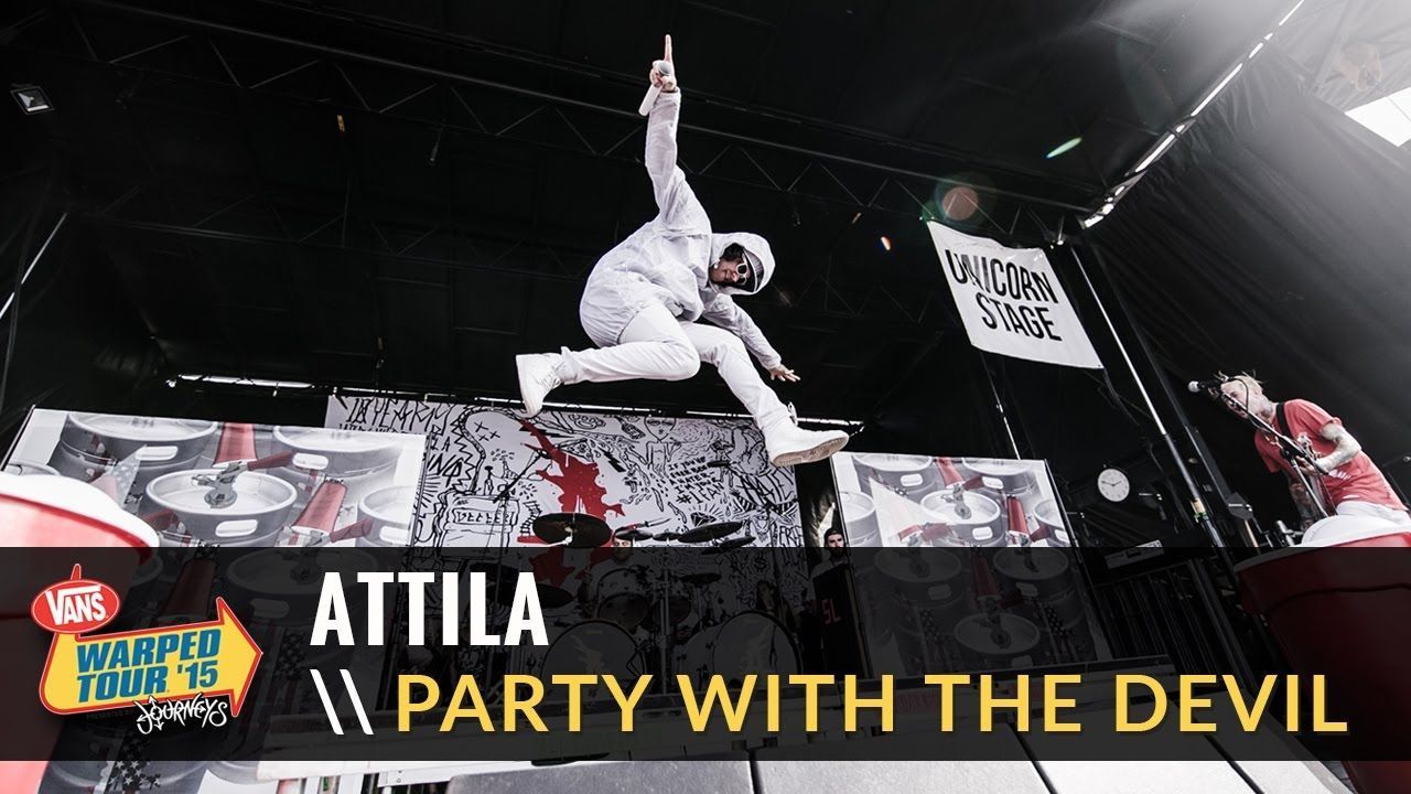 Attila - Party With The Devil (Live 2015 Vans Warped Tour)