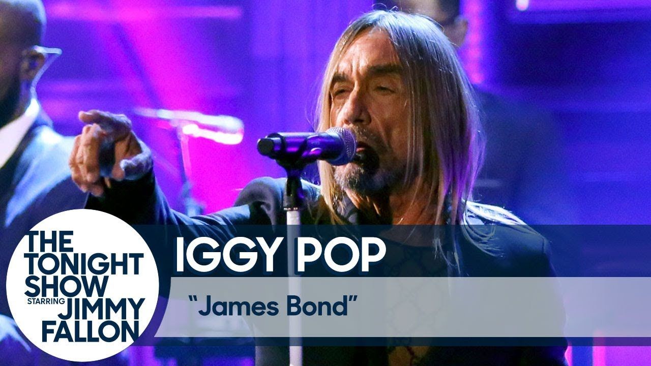 Iggy Pop - James Bond (Live at the Tonight Show)