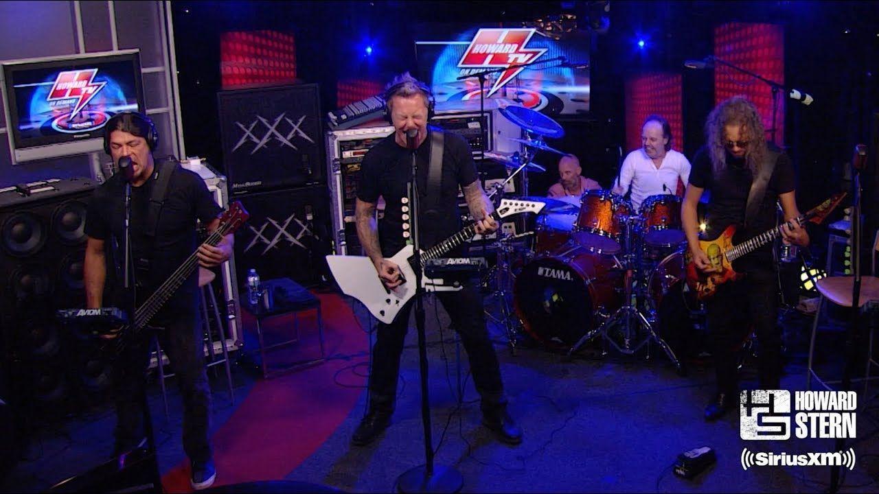 Metallica -  Enter Sandman (Live on the Howard Stern Show 2013)
