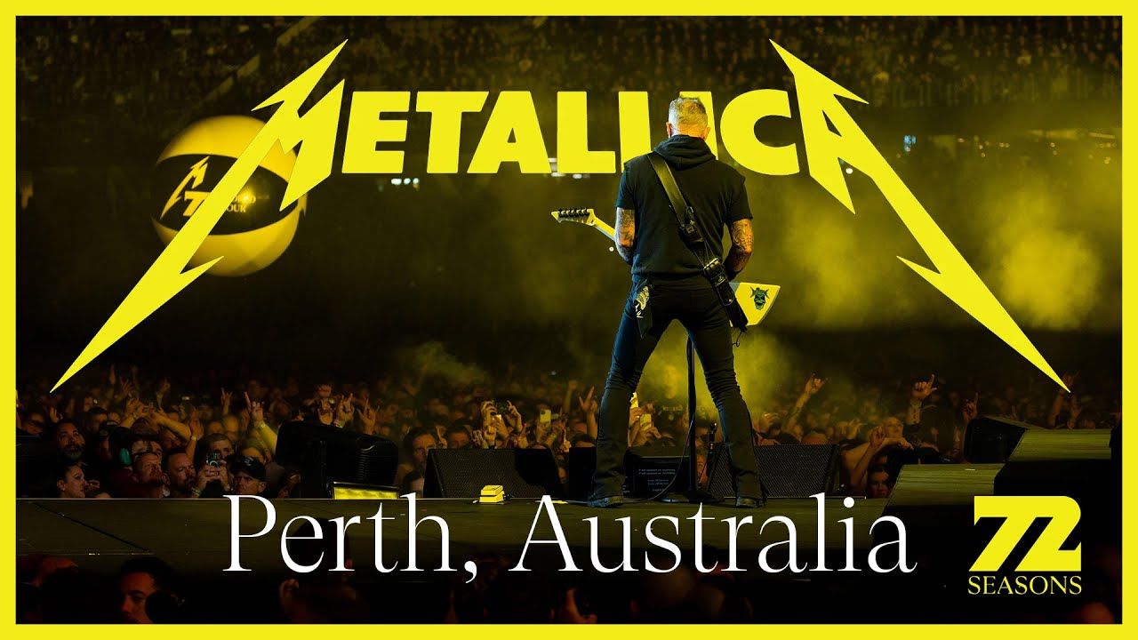 Metallica - Live in Perth 2025