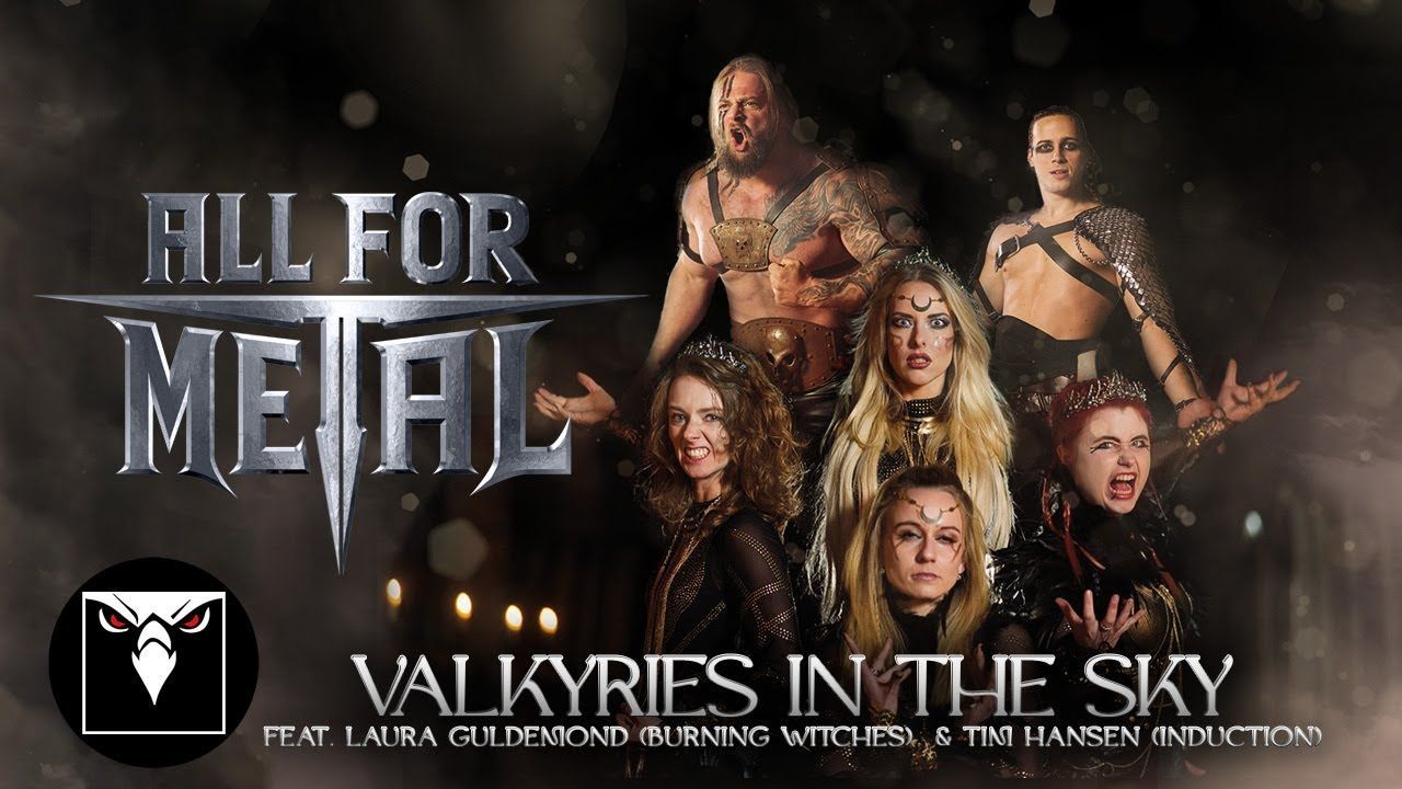 All For Metal feat. Laura Guldemond & Tim Hansen - Valkyries In The Sky (Official)