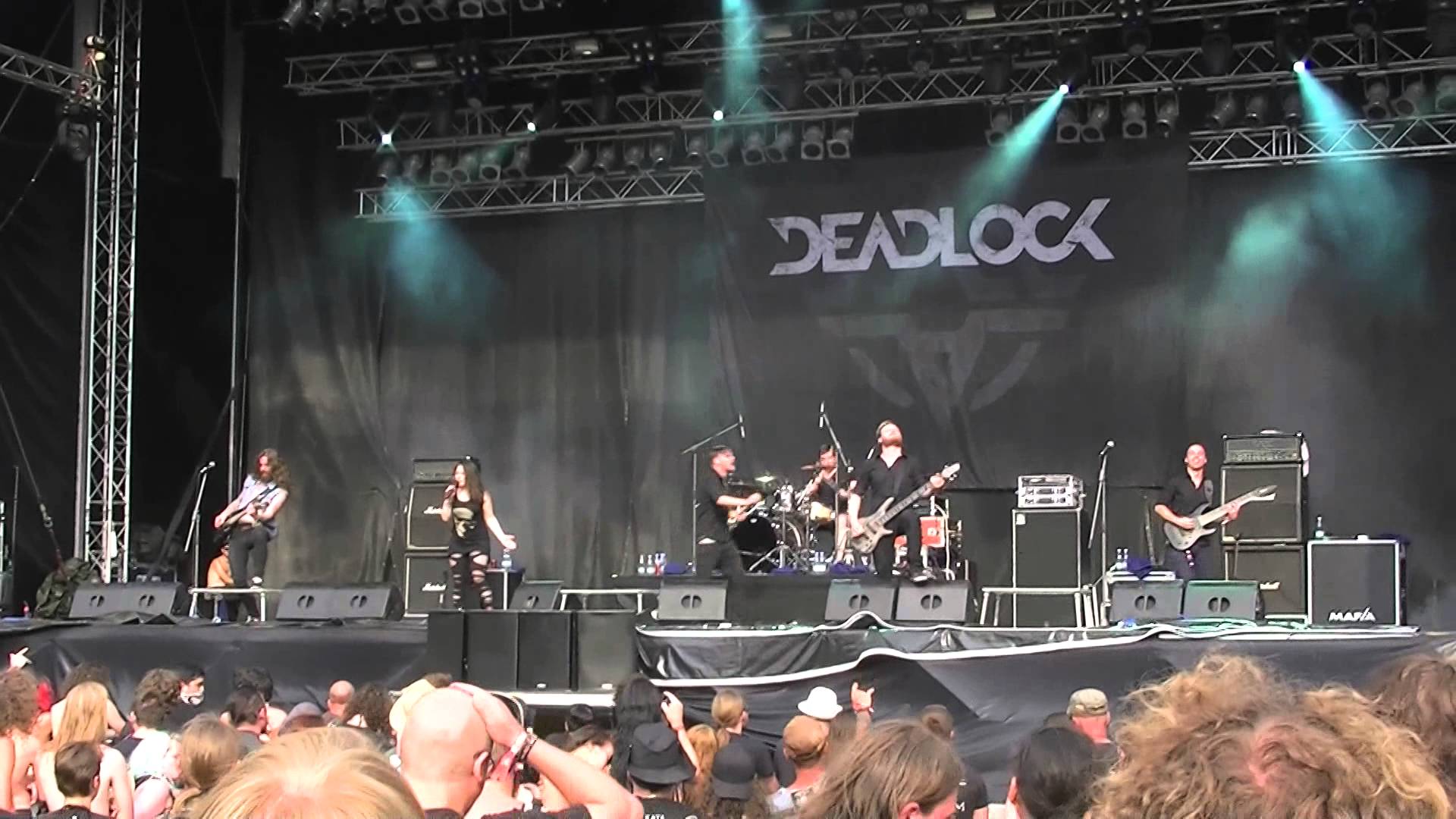 Deadlock - The Brave/Agony Applause live @Metaldays 2015