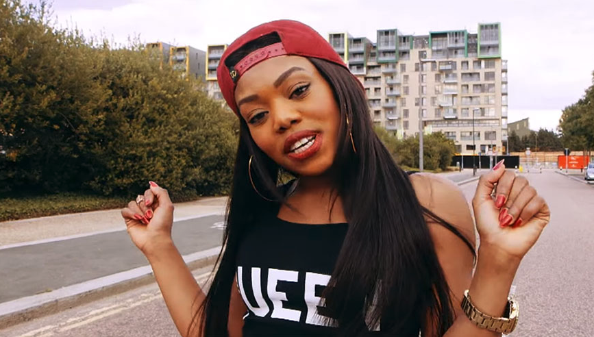 La la ladies. Британская рэп исполнительница. Рэп леди. Англия рэп. Lady Leshurr boyfriend.