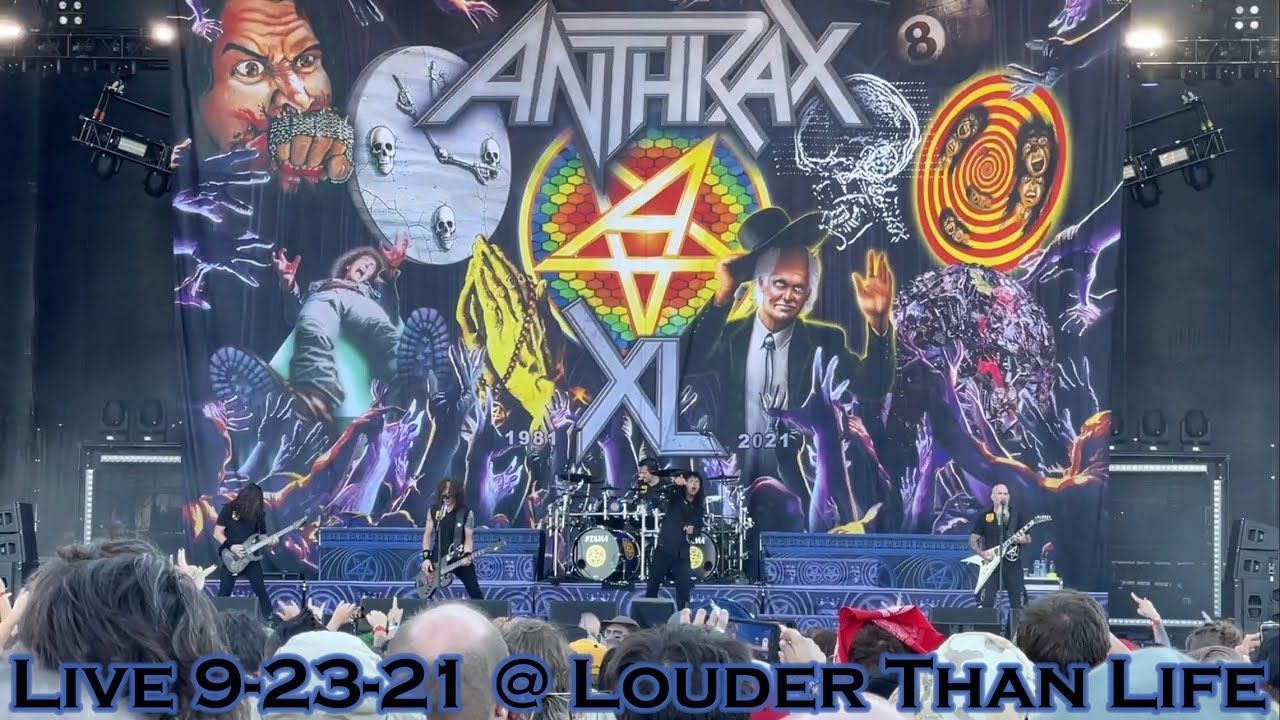 Anthrax - Live at Louder Than Life Festival 2021