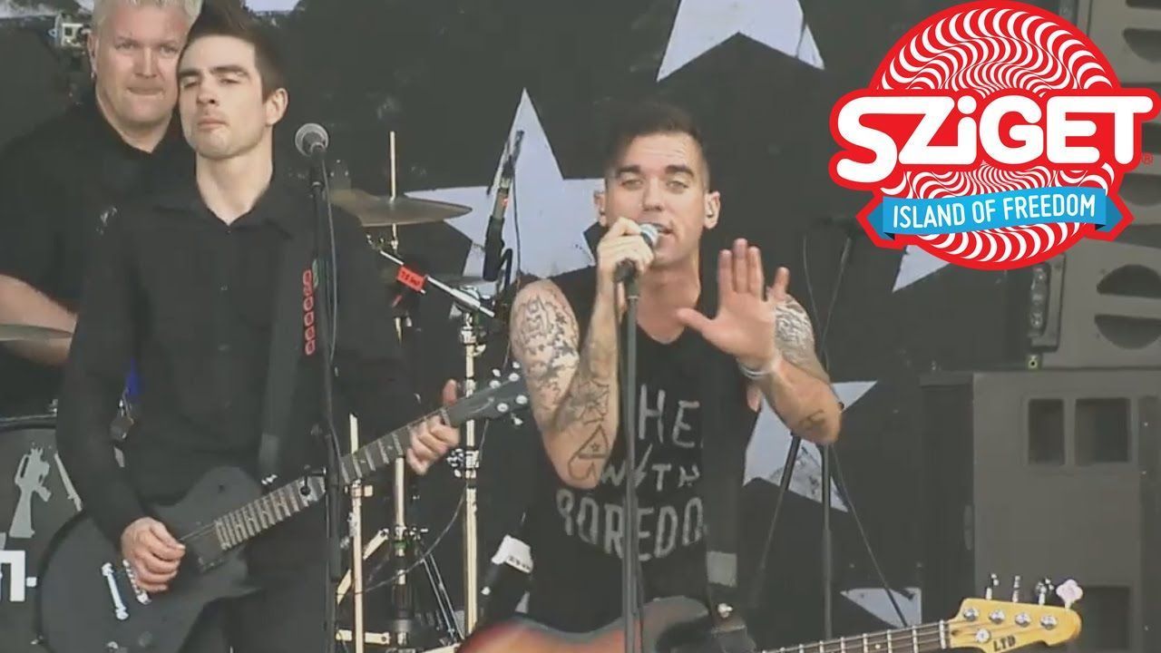 Anti-Flag Live @ Sziget 2014 [Full Concert]