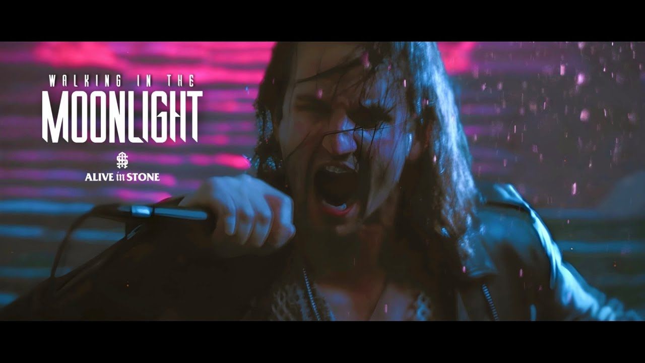 Alive In Stone - Walking In The Moonlight (Official)