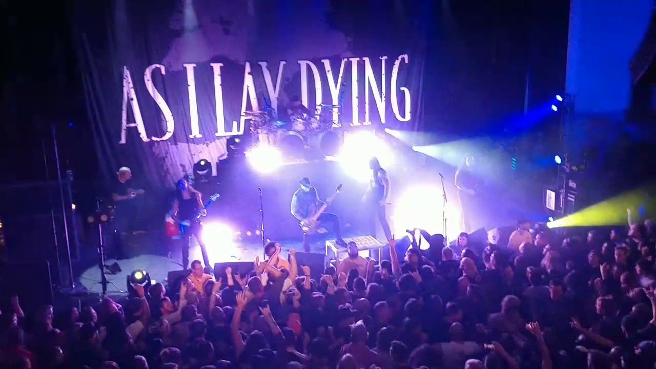 As I Lay Dying - live set Oriental Theater 2018