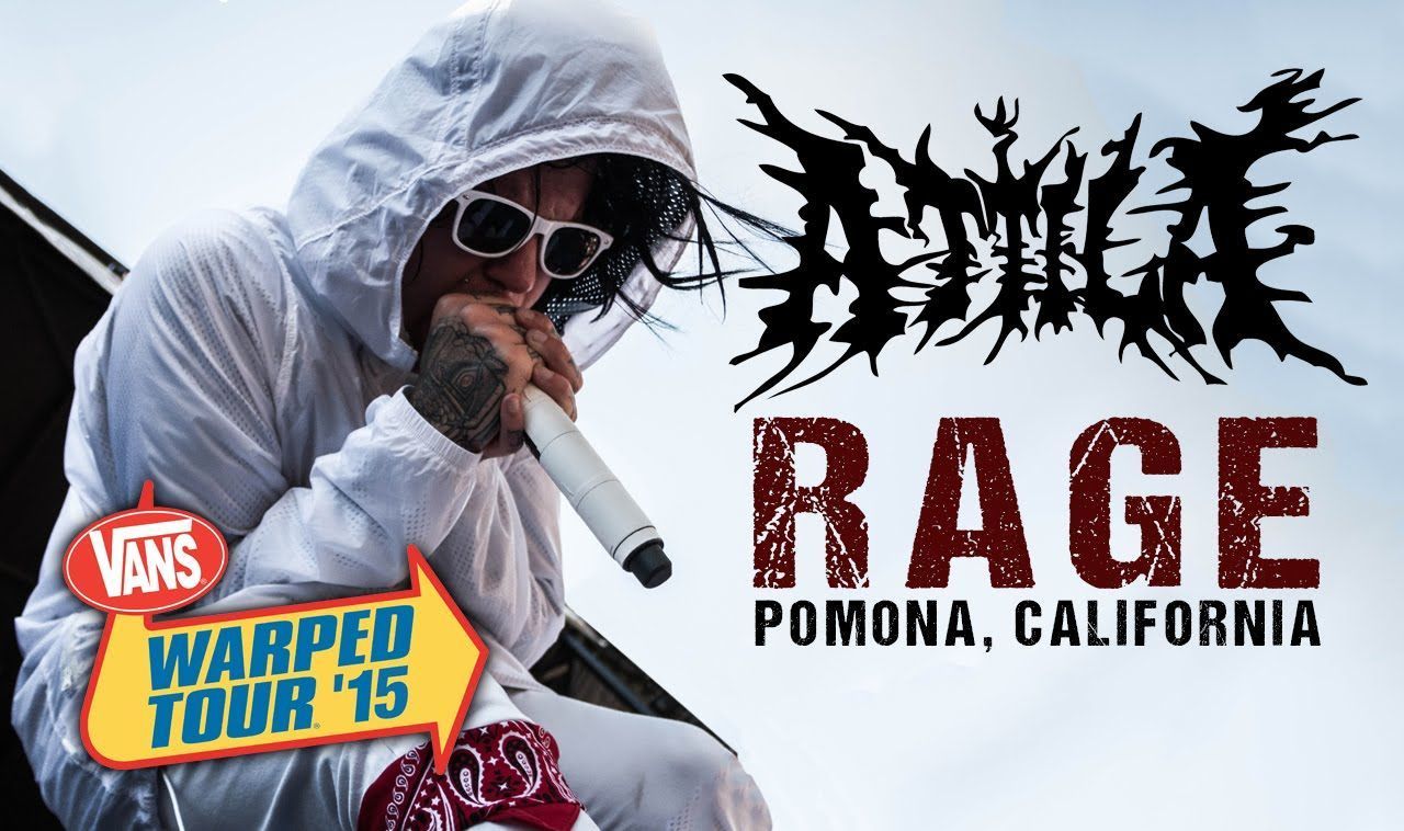 Attila - "Rage" LIVE! Vans Warped Tour 2015