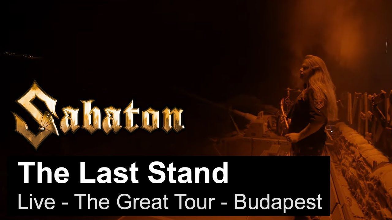 Sabaton - The Last Stand (Budapest 2020 Live)