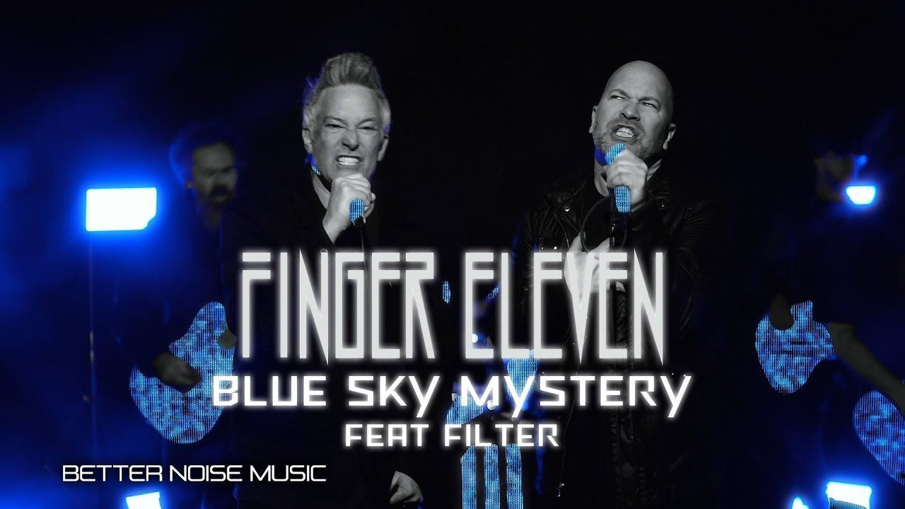 Finger Eleven feat. Filter - Blue Sky Mystery (Official)