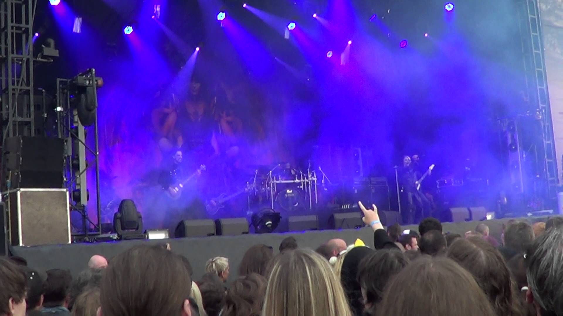 Cradle Of Filth live (part 1/2) @ Alcatraz hard rock & metal fest 2014