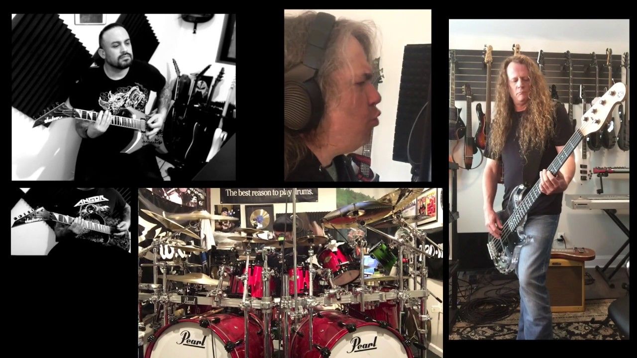 Jason Bittner, Felipe Roa, Steve Souza, Jack Gibson - Wake Up Dead (Megadeth Cover)