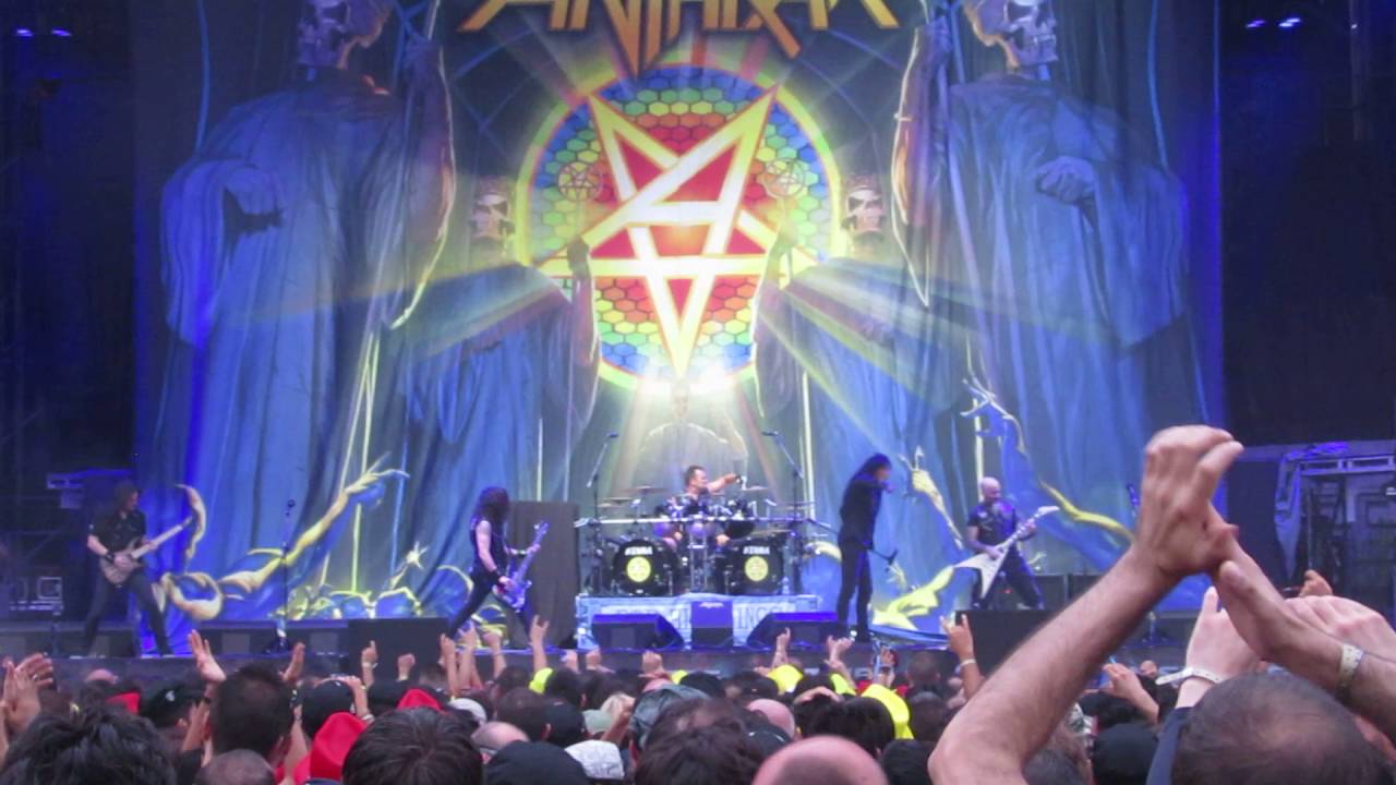 Anthrax - Antisocial - Live@Rock in Roma 2016